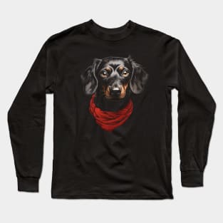 Fancy Dachshund Long Sleeve T-Shirt